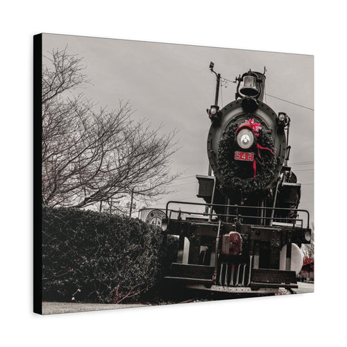 “Holiday Iron” – Canvas Print