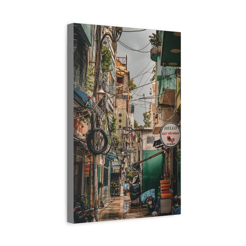 Hidden Alley Stories – Canvas Print
